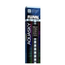 Fluval Aquasky 2.0 LED Aquarium Light 18W, 24 -36 Adjustable RGB 6500K
