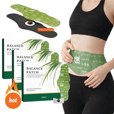 Japanese Herbal Balance Patch, Plant-Based Ingredients, Comfortable Adhesi HOT