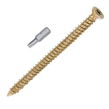 Evolution Self Tapping Concrete Screw Torx Head 7.5 x 202mm box of 50 Pcs