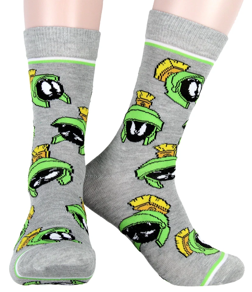 Носки WB Looney Tunes с персонажами по всему телу лица 5 пар мужские короткие носки - Изображение 3 из 4