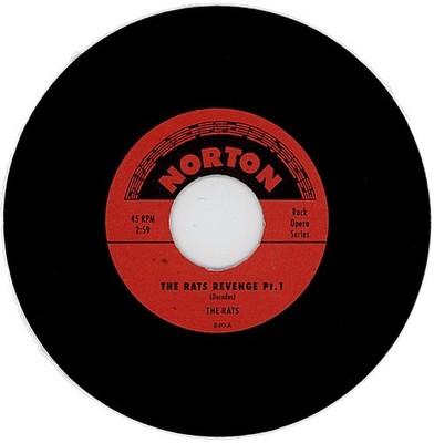 THE RATS ''THE RATS REVENGE Pt. 1 c/w Pt. 2'' 1965 GARAGE