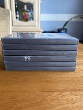 Lot Of 6 Nintendo Gamecube Empty Game Cases Black OEM Genuine SPORTS