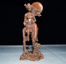 Exquisite small leaf boxwood Chang'e ornament