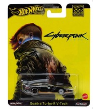 2025 Mattel Hot Wheels Pop culture - Cyberpunk 2077 - Quadra Turbo R V Tech