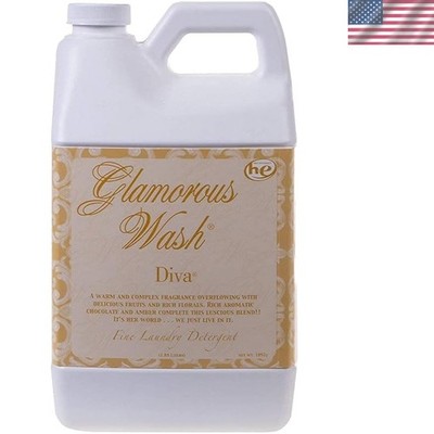 Diva Floral Liquid Wash 64 oz - Phosphate-Free Luxury Laundry Detergent