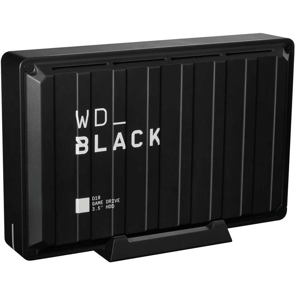 WD Black D10 WDBA3P0080HBK 8 TB Desktop Hard Drive - External - Black - Image 2 of 3