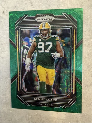 #ad #ad 2022 Panini Prizm Kenny Clark Green Scope Prizm 75 #110 Green Bay Packers $4.99