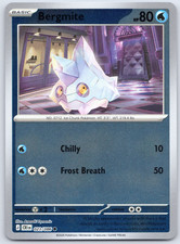 Pokemon TCG Bergmite ME04: Chaos Rising Reverse Holo NM Common 023/086