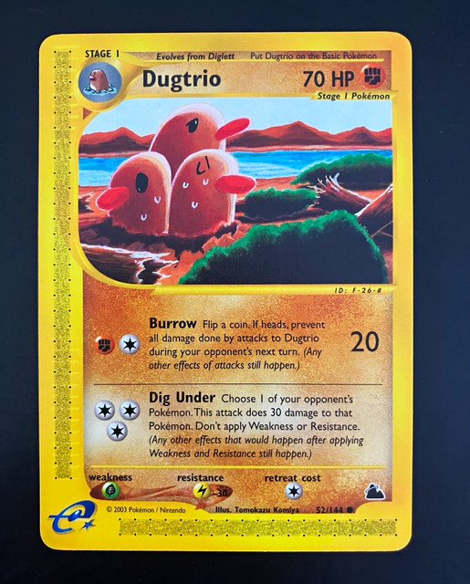 Dugtrio #52 (Skyridge (2003))