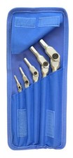Bondhus 5 Piece Chrome Hex Pro Wrench Set - Sizes: 4-10Mm