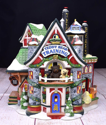 Department 56 North Pole Series Teddy Bear Training Center 56774 HOUSE ONLY