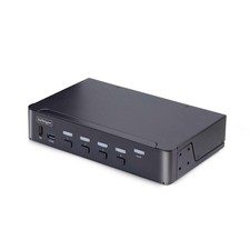 StarTech.com Switch Conmutador KVM DisplayPort de 4 Puertos - 8K60/4K144 - para 
