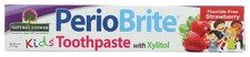Nature'S Answer Fluoride-Free Strawberry Kids Toothpaste Periobrite Tea