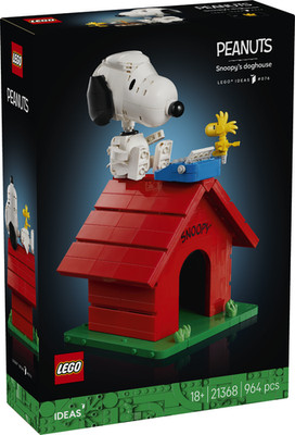 Peanuts: Snoopys Hundehütte LEGO 18+ Ideas 21368 N06/26  Vorverkauf