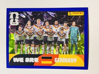 Panini FIFA World Cup 2026 Sticker Blue Crumple GER 13. Team Photo (Germany)