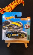 Hot Wheels Tooned 2017 8/10 - C6 Corvette Black/Yellow - 77/365 - Sealed