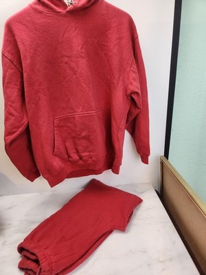 Gap Red Sweat Suit Sweatshirt Sweatpants XXL 13-14 Kids A3