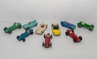 Job Lot 9 x Vintage  Dinky Toy Racing/Sports Cars - For Spares or Repair