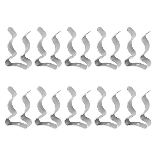Terry Clips For Garages Shacks Courtyards Cabinets Manganese Steel 10mm - Picture 46 of 95