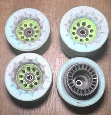 LOADED Orangatang 85mm Caguamas Longboard Blue Wheels  Boosted Board RARE. 2