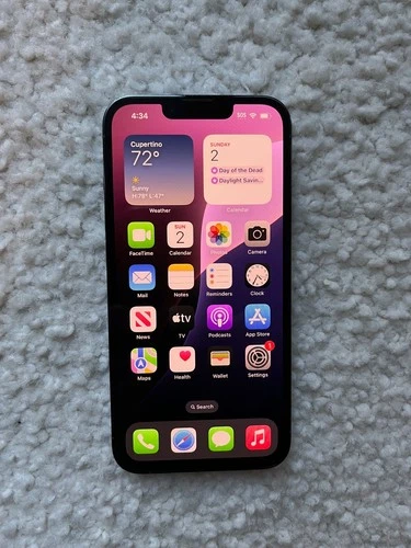 Muy Bueno - Apple iPhone 13 Pro A2483 256GB Azul Desbloqueado