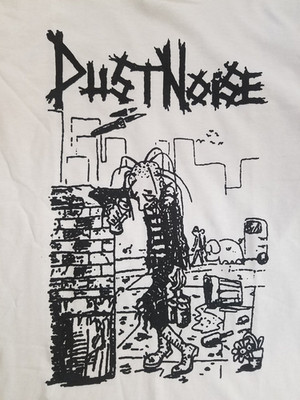 DUST NOISE TOTAL NOISE T-Shirt Crust Punk D Beat Hardcore Band Tee UK RAW