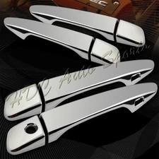 For 2010-2015 Lexus RX350 RX450H Mirror Chrome Door Handle Cover Cap W/Smart Key