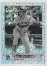 2022 Topps Chrome Black & White Mini-Diamond Refractor Trent Grisham #175 we2