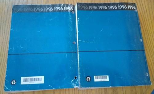 1996 Chevy GMC M/L Van Service Repair Manual Set Of 2 Books - Picture 4 of 6
