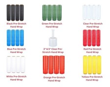 Pre Stretch Wrap Moving Wrapping Plastic Packing Shrink Film Multiple Colors