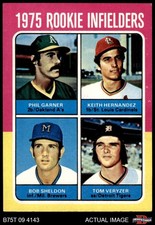1975 Topps #623 Keith Hernandez Rookie Infielders 7 - NM