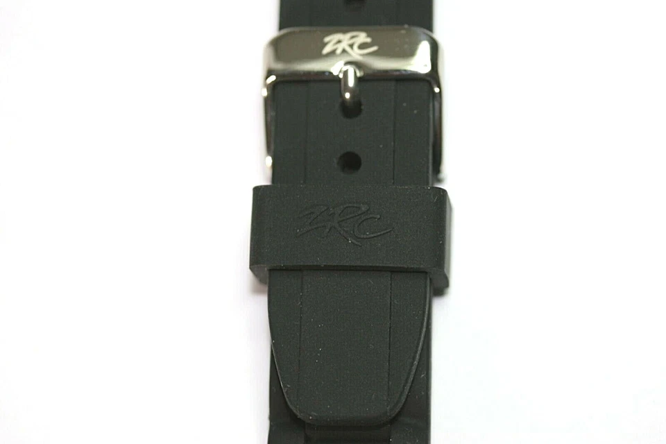 REPUESTO ZRC DE ALTA CALIDAD PARA RELOJ DE HIELO BANDA DE SILICIO EXTREMOS CURVOS 17MM O 20MM Foto 4 de 4