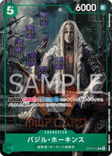 One Piece Basil Hawkins ST02-010 Promo Pack EX Vol. 1 Promo Card JAP PREORDER