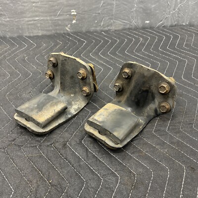 99-16 Ford F250 F350 Rear Auxiliary Leaf Spring Overload Bracket Set OE ...