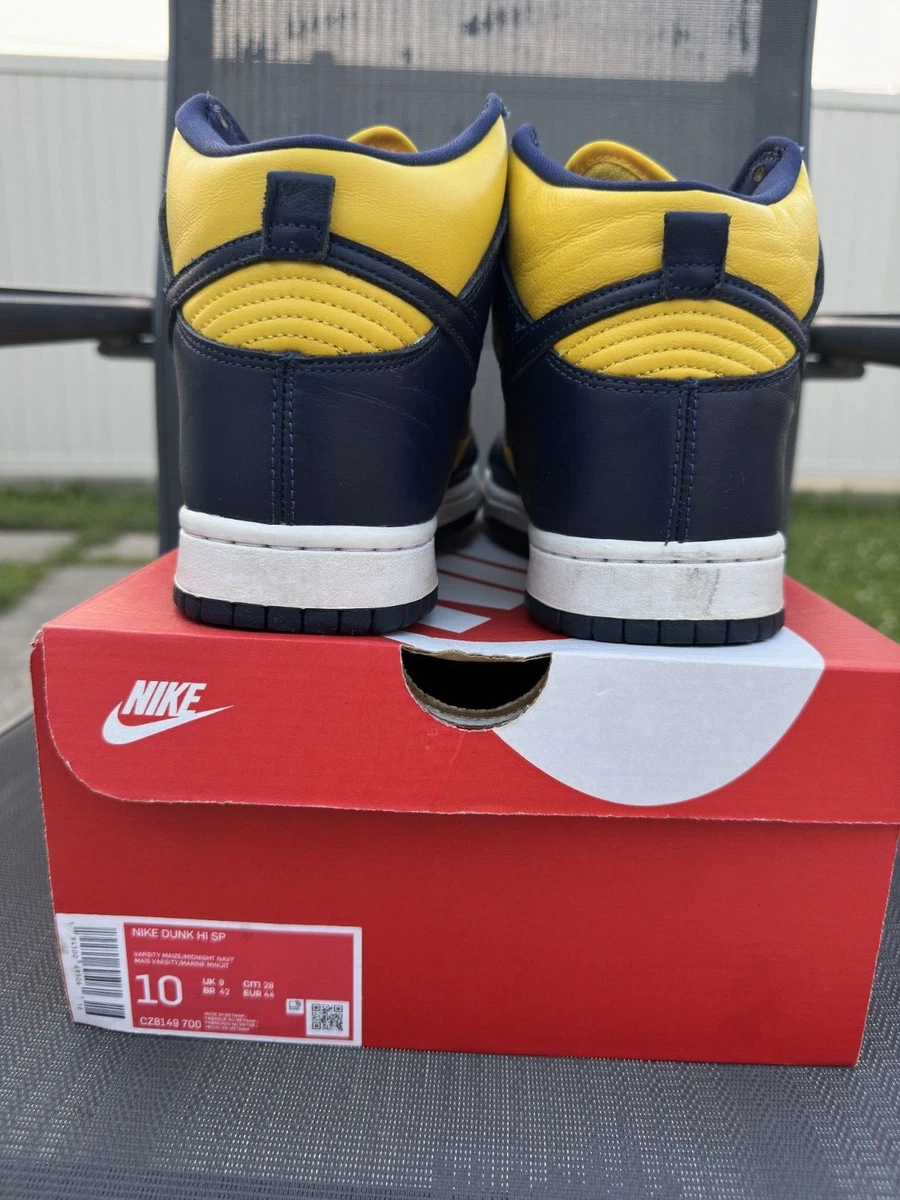 Nike Dunk SP 2020 High Michigan for Sale | Authenticity Guaranteed