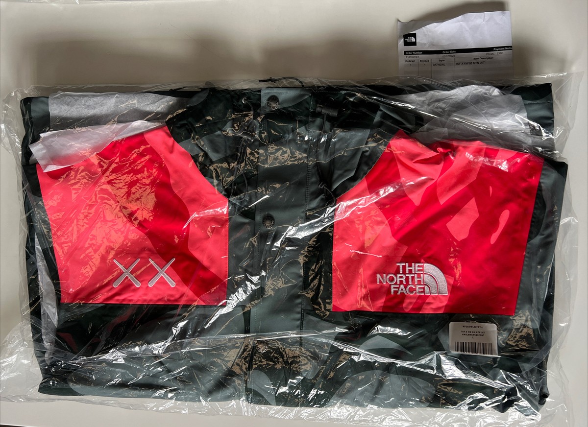 DS New Kaws x The North Face TNF 1986 Mountain Jacket Balsam DS New Kaws x The North Face TNF 1986 Mountain Jacket Balsam