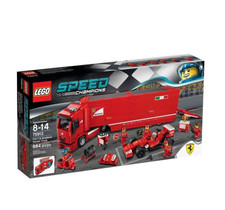 LEGO SPEED CHAMPIONS: F14 T & Scuderia Ferrari Truck (75913) for 