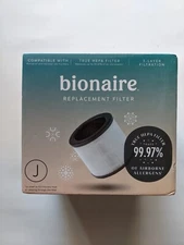 Bionaire True Hepa Replacement Allergen Filter J fits Holmes Air Purifiers (IJ)