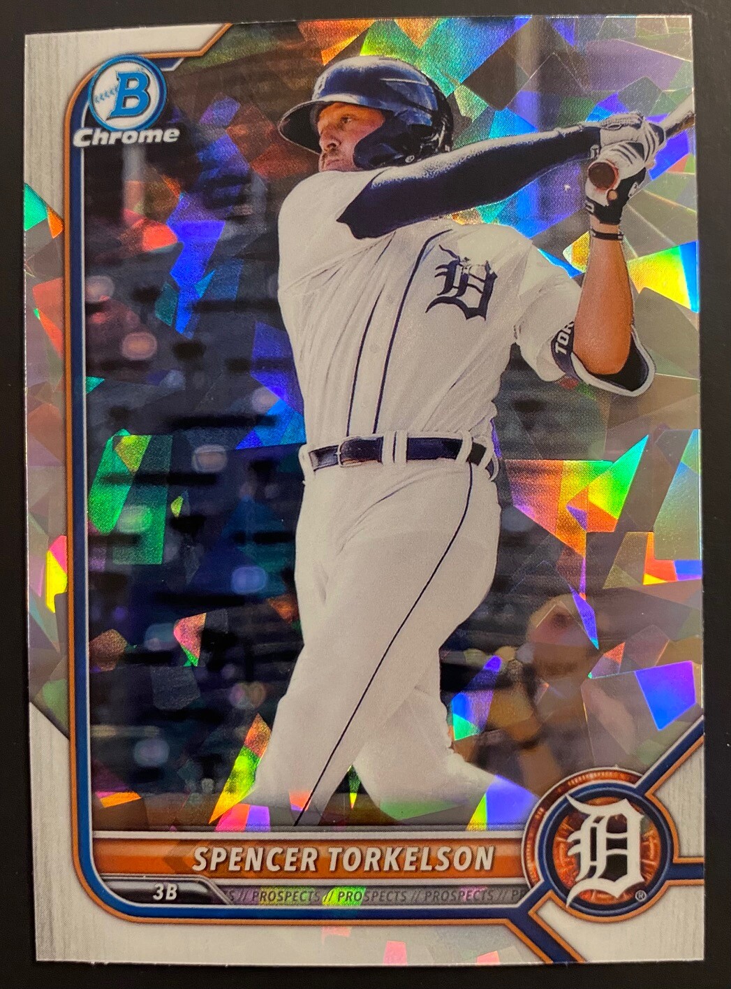 2022 Bowman Chrome Prospects Spencer Torkelson #BCP-6 Atomic Refractor - Tigers