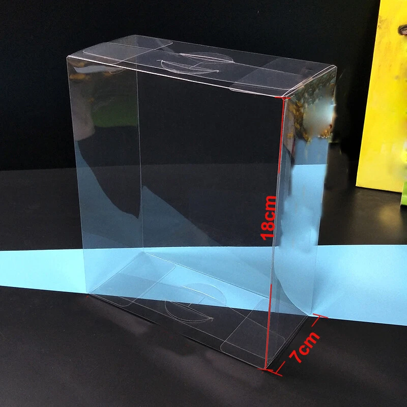 10X Cajas de PVC Transparente Boda Fiesta Favor Regalo Caramelos Pastel Producto Caja de Exhibición Hágalo Usted Mismo Foto 3 de 4