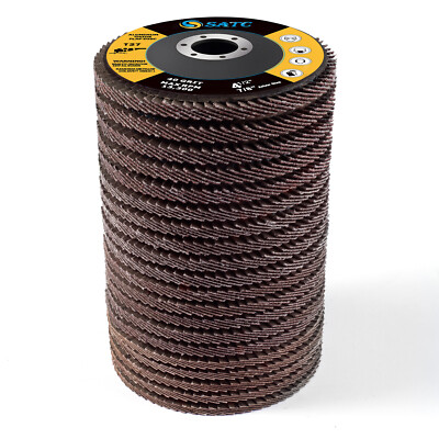 5PCS 115x22mm Aluminum Oxide 4.5in Flap Disc T27 60 Grit Sanding Grinding Wheels