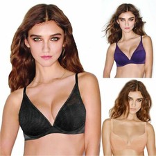 Wonderbra Fabulous Feel Triangle Bra W06S9 Underwired Padded Push Up Lingerie