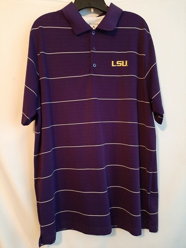 Mens XL LSU ANTIGUA Purple \u0026 White 