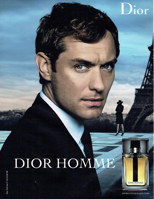 Werbung Advertising 018 2011 Dior Eau Toilette Herren Jude Law