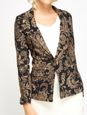 gold formal jacket