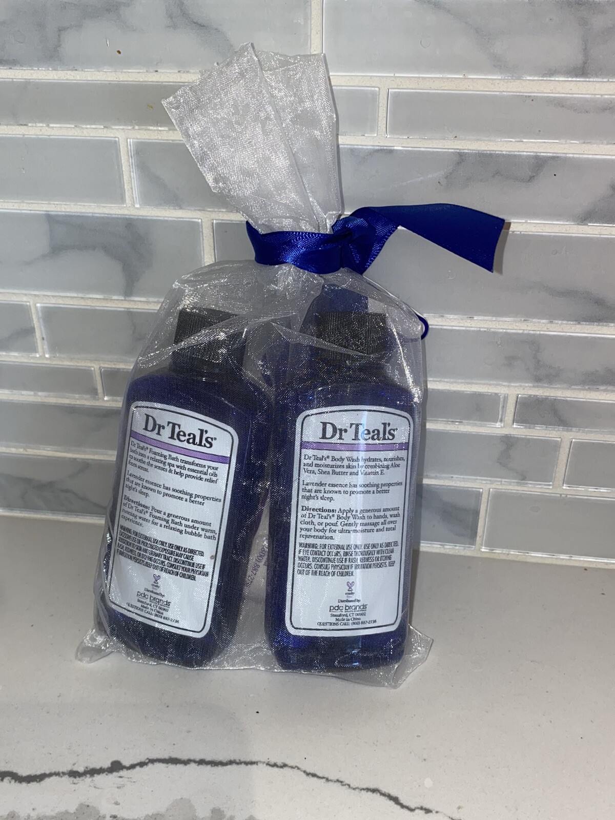 Dr Teal’s Body Wash Foaming Wash Bath Bomb Set 3oz Soothe & Sleep With