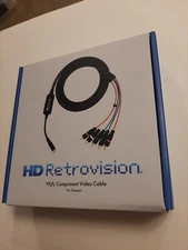 HD Retrovision, Sega Genesis Component/YPbPr Cables, Component, New, Sealed