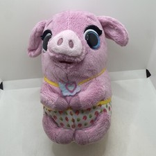 Disney Junior TOTS Pearl The Piglet Plush Baby Stuffed Animal Doll Big Eyes 11  