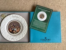 SNAP DRAGON 1982 Christmas Plate by Coalport