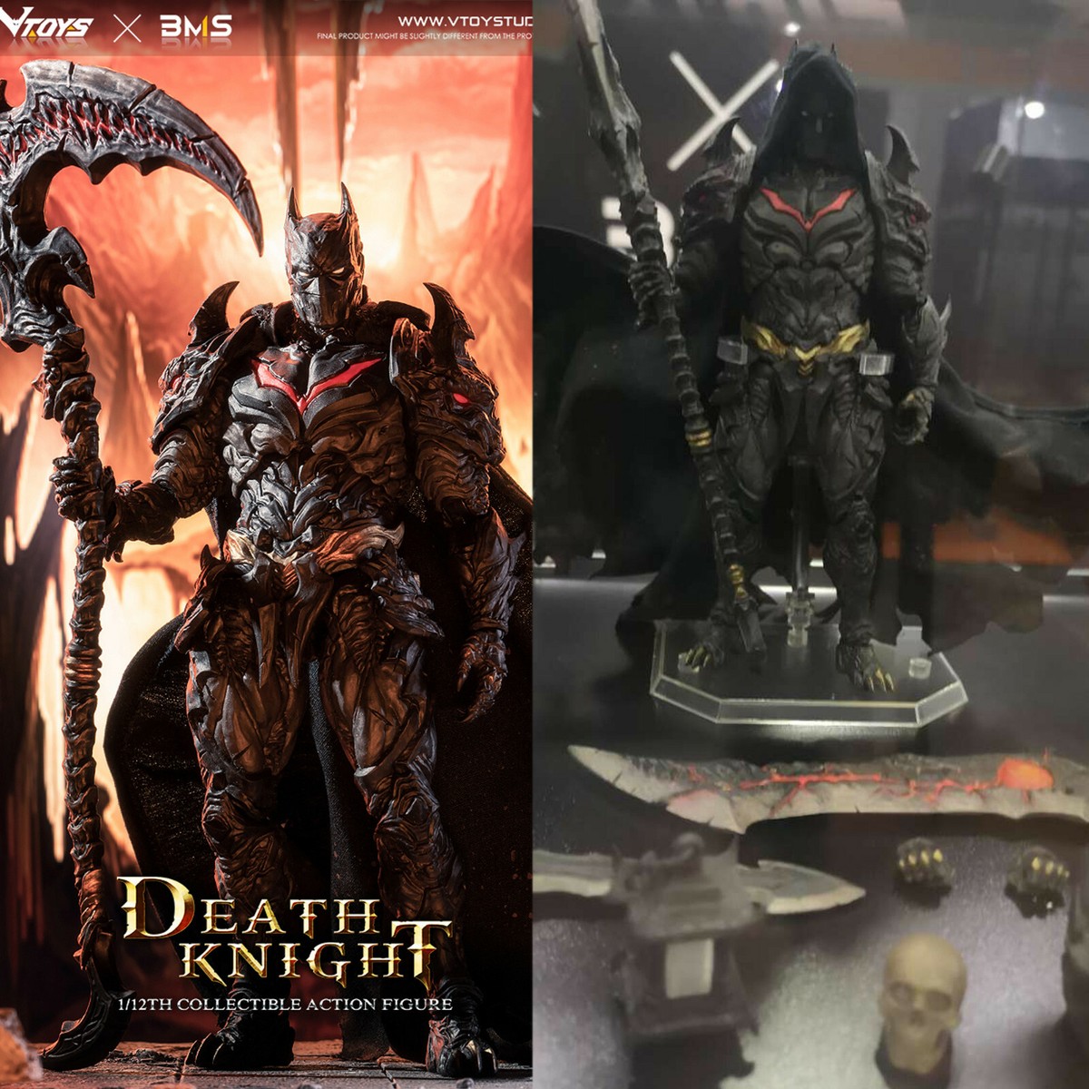 VTOYS BMS War of Warcraft Death Knight 1/12 Scale Action Figure 6